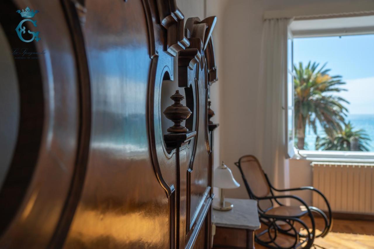 La Spagnuola - Villa Cinquecentesca Sul Mare Con Parco Privato Savona Buitenkant foto